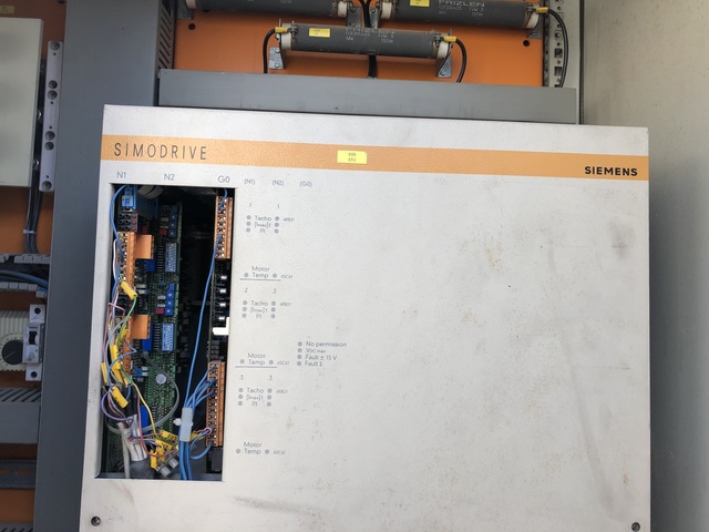 Siemens Simodrive 611 tarjeta de regla 6sn1118-0aa11-0aa0