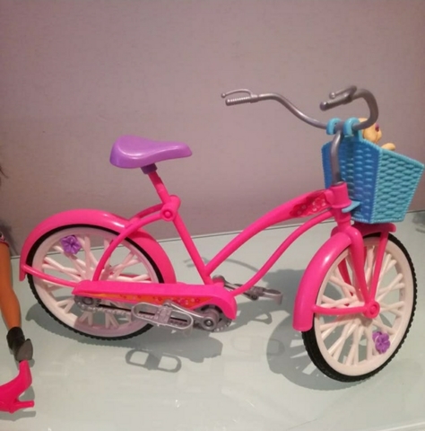 bicicleta para muñeca barbie