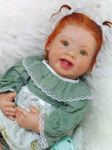 bebes reborn pelirrojos