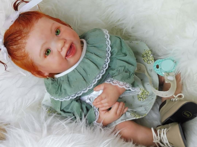 bebes reborn pelirrojos