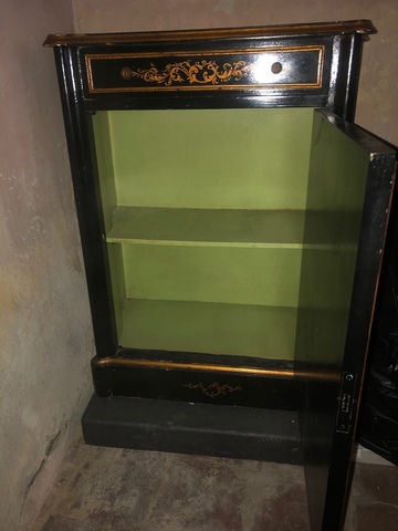 MIL ANUNCIOS.COM - Mueble de entrada lacado en negro chino