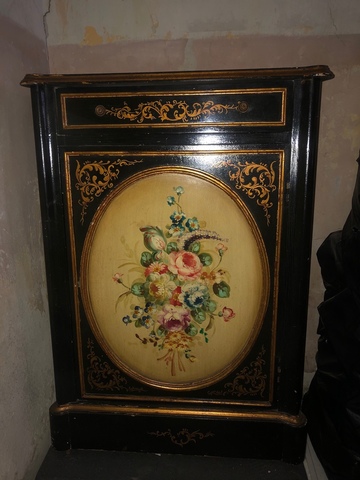 MIL ANUNCIOS.COM - Mueble de entrada lacado en negro chino