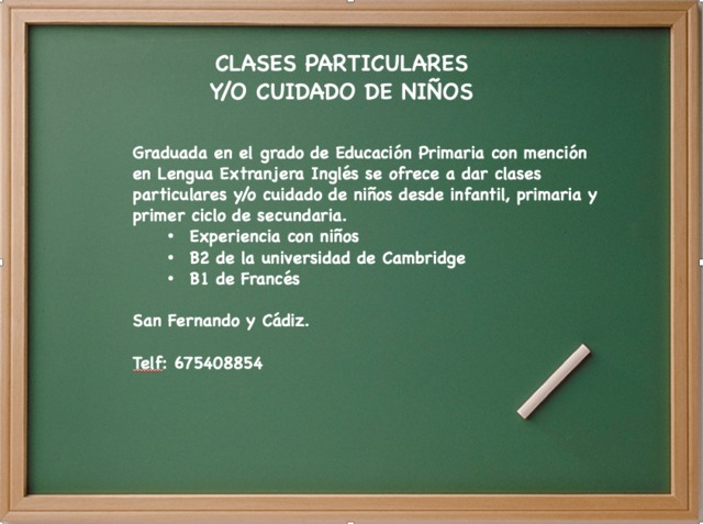 Mil Anuncios Com Clases Particulares Y O Cuidado De Ninos