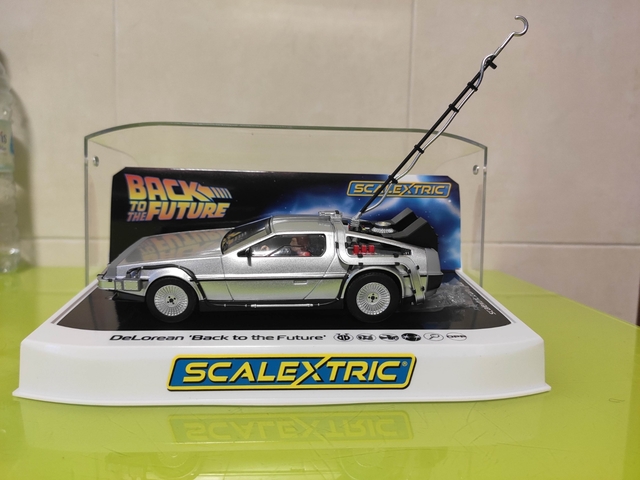 scalextric delorean