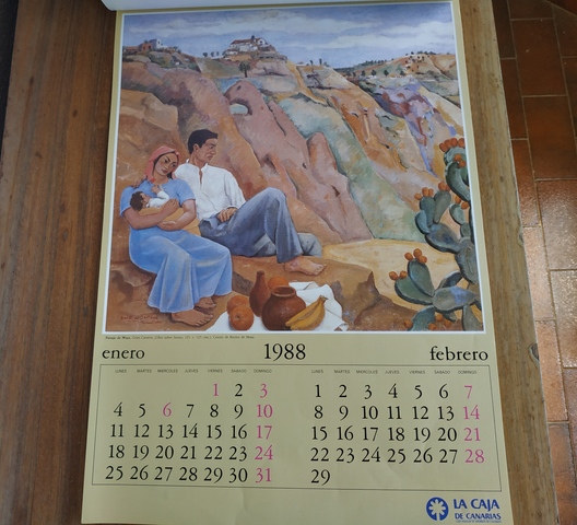 Mil Anuncios Com Calendario 1988 La Caja De Canarias calendario 1988 febrero