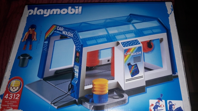 playmobil car wash 4312