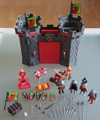 castillo maletin playmobil 4440