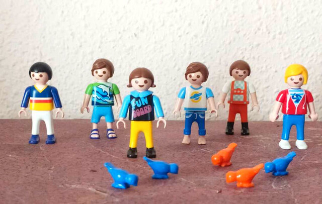 playmobil niños