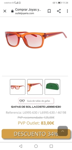 Mil Anuncios Com Gafas Lacoste Limon