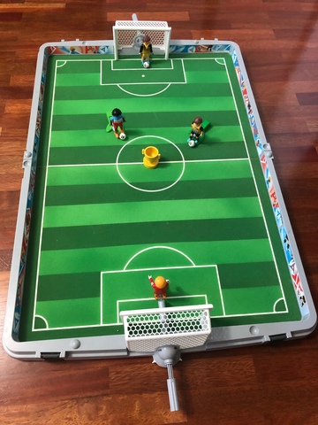 futbolin de playmobil
