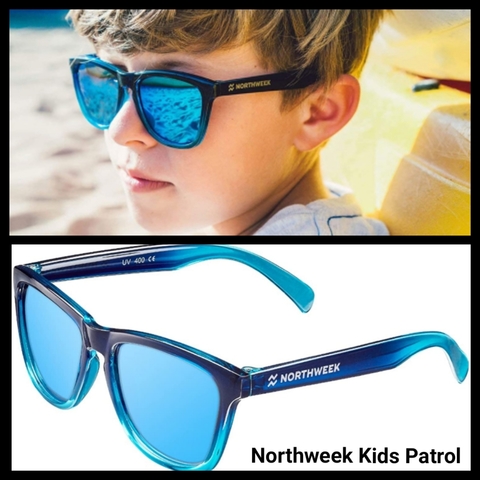 NORTHWEEK Kids Patrol Gafas Sol Para Niño Niña, Polarizadas, Azul Hielo: Moda | sptc.edu.bd
