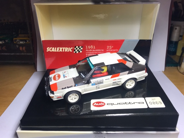 audi quattro scalextric