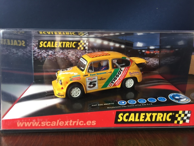 fiat abarth scalextric