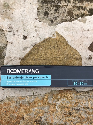 barra dominadas boomerang