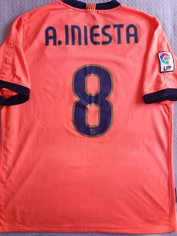 camiseta iniesta barcelona