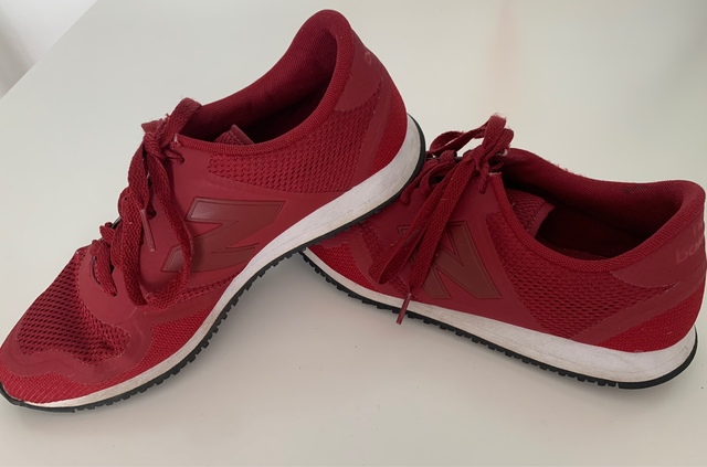 zapatillas burdeos