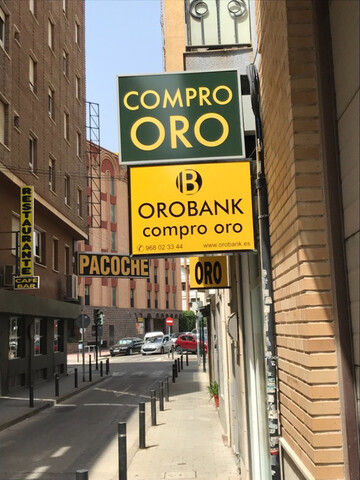 OROBANK COMPRO ORO MEJOR PRECIO MURCIA