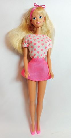 pretty hearts barbie