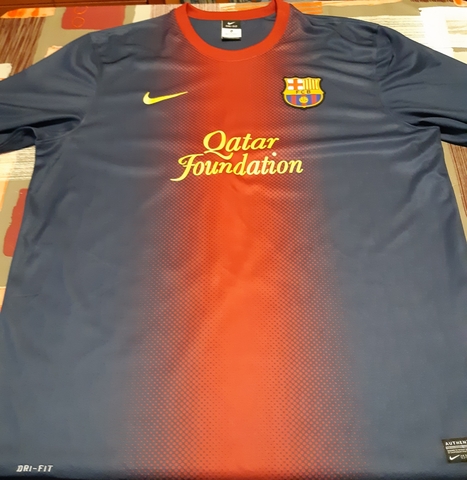 camiseta barcelona 2012