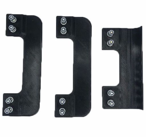 Bloque de nylon negro para TonyKart//OTK Disco Protector para chasis 28mm Go Kart