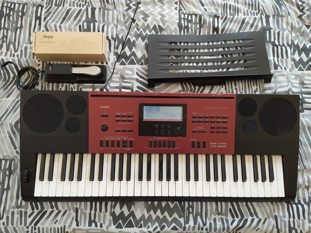 Casio ctk 6250 подключение к компьютеру