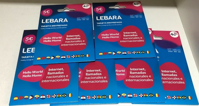 Mil Anuncios Com Tarjeta Sim Prepago Lebara