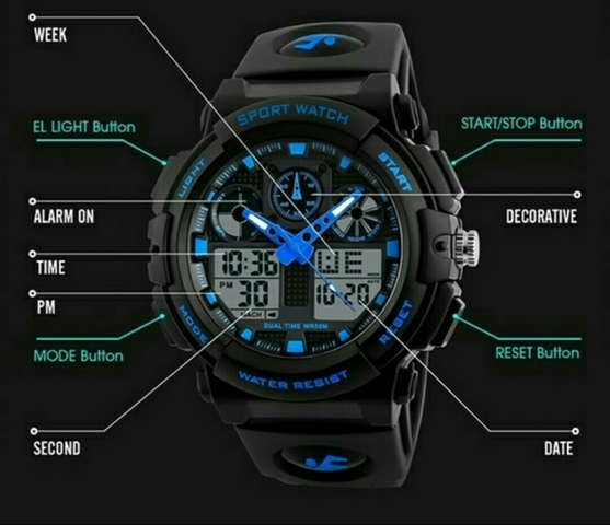 RELOJ DEPORTIVO DEPORTES EXTREMOS RELOJ DEPORTIVO DEPORTES EXTREMOS