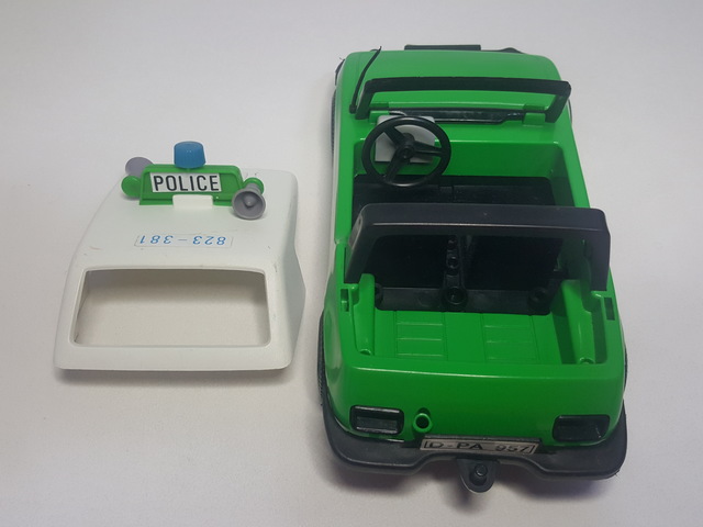 coche verde playmobil