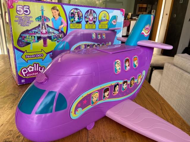 polly pocket jumbo jet