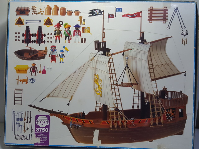 barco pirata playmobil 3750