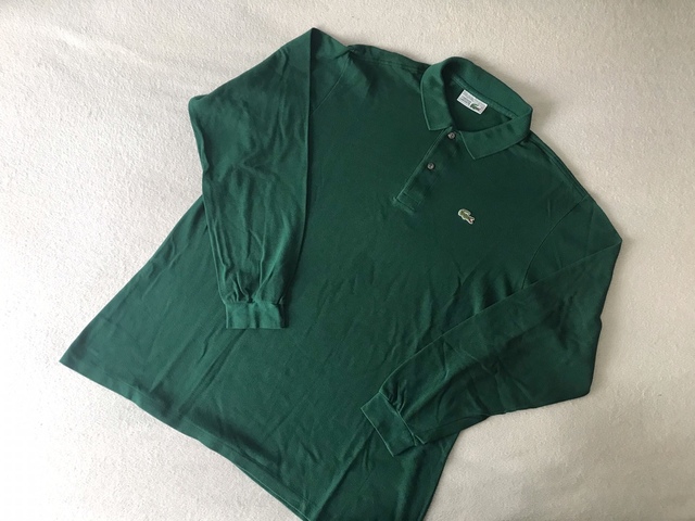 polo lacoste verde oscuro