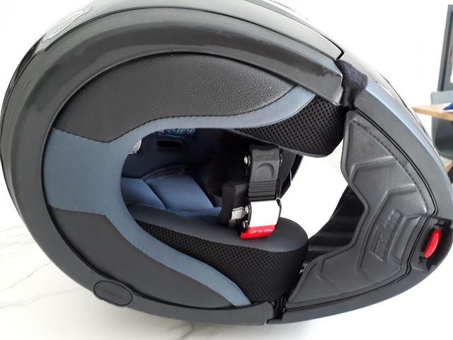 Acolchado interior casco moto Nolan N103 color negro Acolchado interior casco moto Nolan N103 color negro