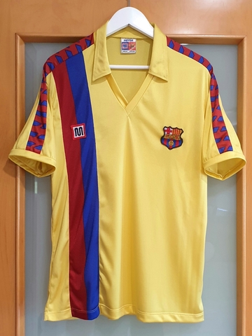 camiseta meyba amarilla barcelona