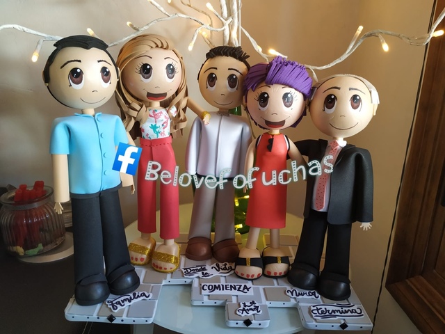 muñecos profesiones personalizados