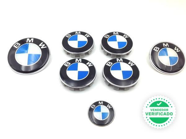 SET 7 LOGOS EMBLEMAS BMW AZUL Y BLANCO
