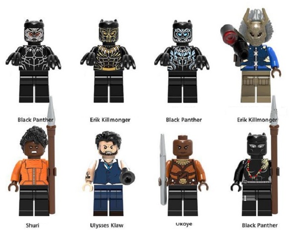 pantera negra de lego