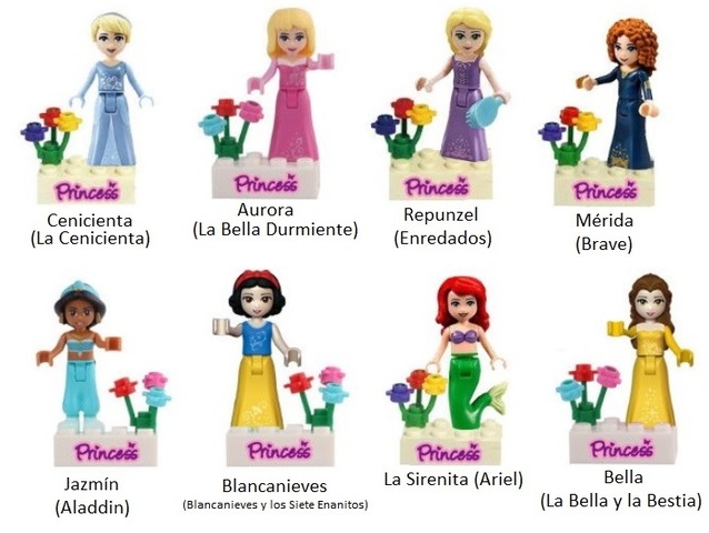 princesas disney lego