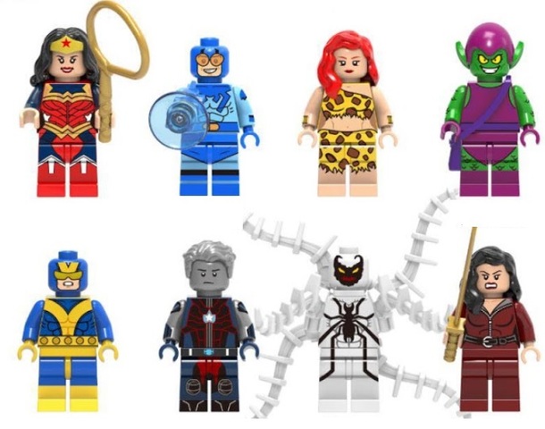 lego gigantes de acero