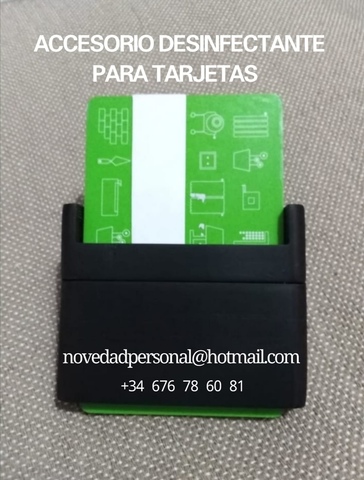 INNOVACION /DESINFECTANTE PARA TARJETAS