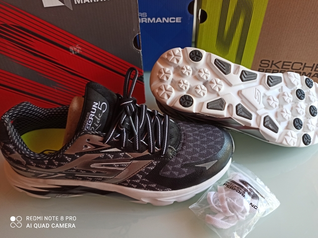 skechers go run ride 5 mujer marron