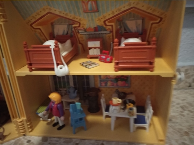 casa maletin papa noel playmobil