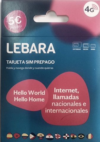 Milanuncios Tarjetas Y Tarifas Prepago Lebara Baratas Y Ofertas