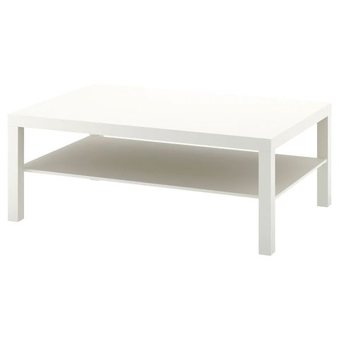 Ikea Lack Mesa auxiliar con patas de extensión Ikea Lack Mesa auxiliar con patas de extensión