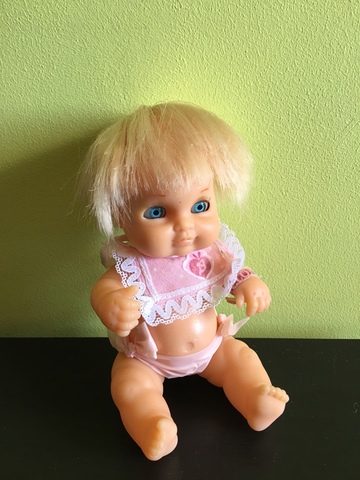 muñeco baby mocosete antiguo