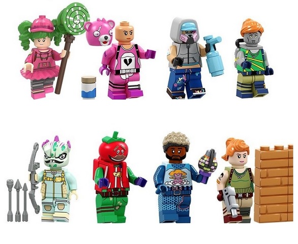 lego fortnite figuras