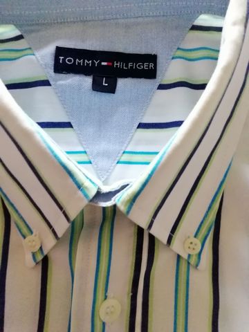 MILANUNCIOS | Camisas de hombre de segunda mano en La Rioja Camisa amarilla clara. Talla L de segunda mano por 4 € en El
