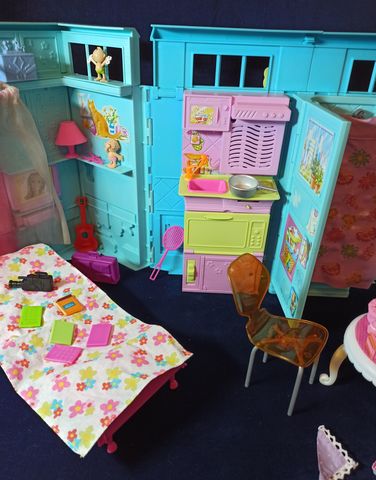 casa interactiva de barbie