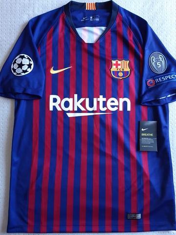 camiseta de messi barcelona 2018