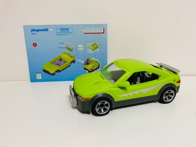 playmobil coche de carreras