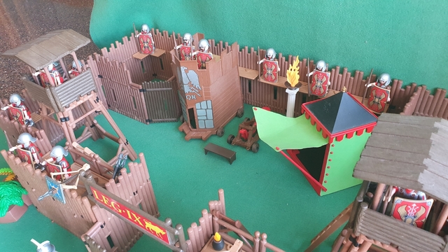 fuerte romano playmobil
